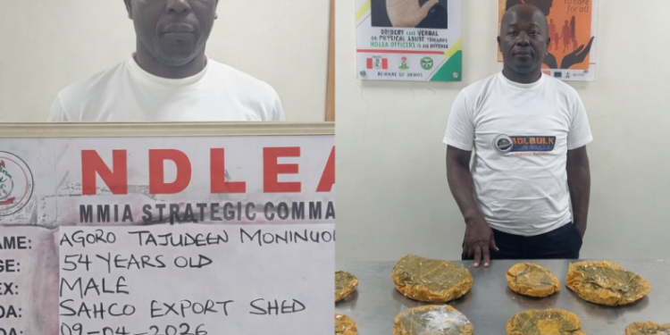 NDLEA intercepts cocaine hidden in food flasks at Lagos airport, arrests suspects