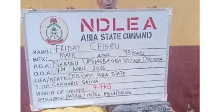 BREAKING: NDLEA arrests 93-year-old, doctor in nationwide drug crackdown
