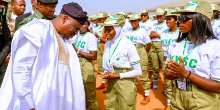 NYSC swears In 1,822 corps members in Adamawa, Fintiri assures security