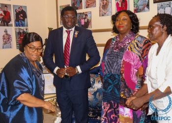 UNIPGC Global President, Ojadah, Leads Delegation to Mourn With Former Liberian VP