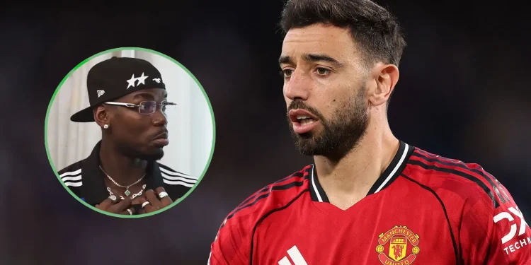 Fernandes would be Ballon d’Or contender if he plays for Man City – Pogba