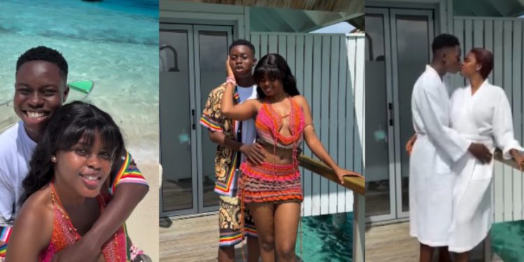 Peller And Jarvis Turn Heads With Loved-Up Moments From Maldives Vacation