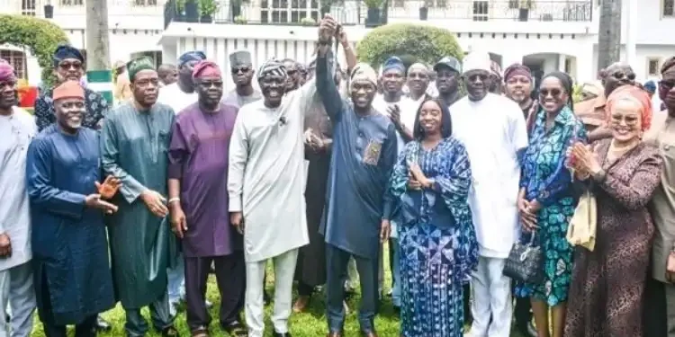 BREAKING: Sanwo-Olu endorses Hamzat’s 2027 governorship bid