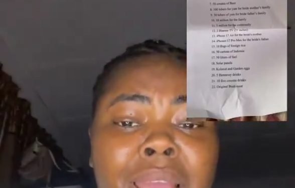 Lady Breaks Down in Tears as Boyfriend Ends 6-Year Relationship Over “Unrealistic” Bride Price List