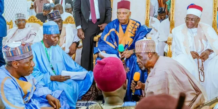 Shettima leads Speaker Abbas, others to wedding of Zulum’s children