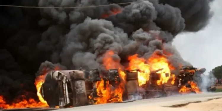 Fuel Tanker inferno leaves 38 burnt, 12 dead in Cross River