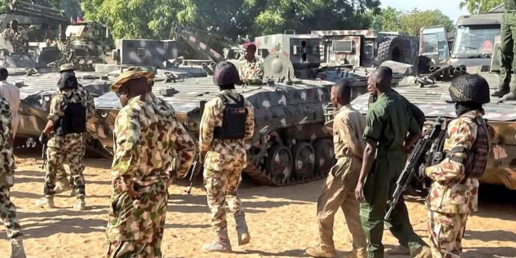 Troops arrest three suspected ISWAP logistics suppliers in Yobe