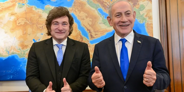 Milei, Netanyahu announce Tel Aviv-Buenos Aires flights, ink strategic Isaac Accords