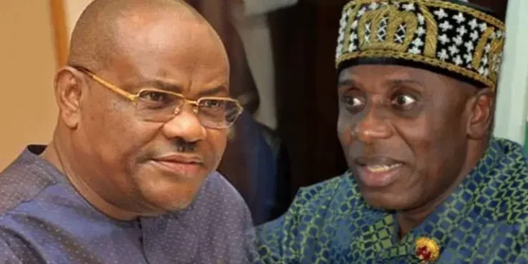 David Mark, Amaechi can’t win Benue, Rivers for ADC – Wike