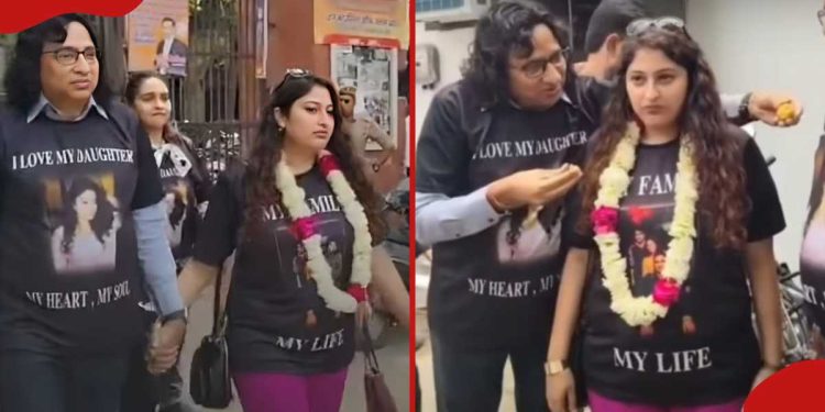 Retired judge welcomes divorced daughter home with joyful song and dance