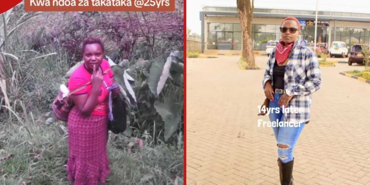 Photos: Kiambu woman shares amazing transformation after leaving marriage