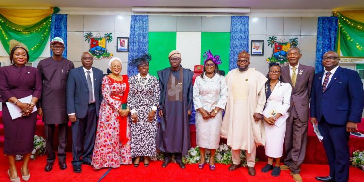 Sanwo-Olu Swears in Health Commission Bosses and 7 New Permanent Secretaries