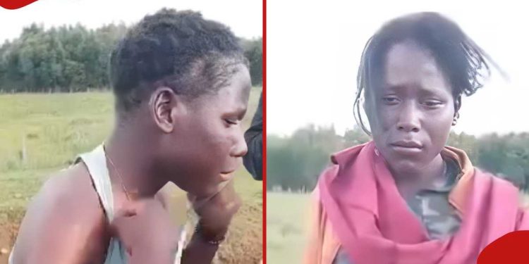 Drama as man who disguises as woman to allegedly rob travellers at night is caught, taught lesson