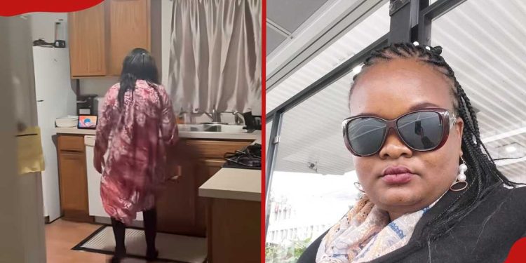 Kenyan woman captured in viral video damaging host’s household property in US responds