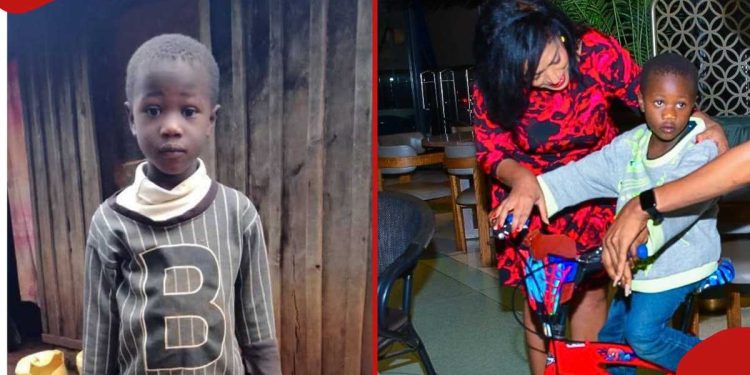 Esther Passaris donates KSh 100k for Kwa Mbae boy's brother, gifts him bicycle