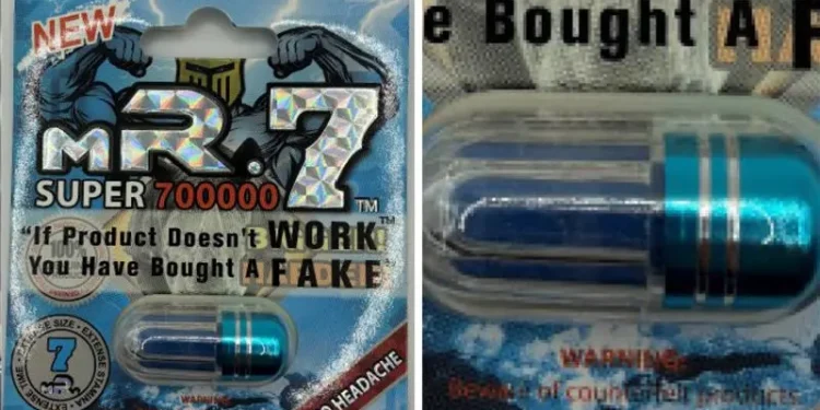 NAFDAC Warns Nigerians to Stop Using MR.7 Super 700000 Capsules, Orders Nationwide Recall