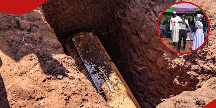 Kakamega: Tension at burial as man lectures siblings for allegedly neglecting late mum