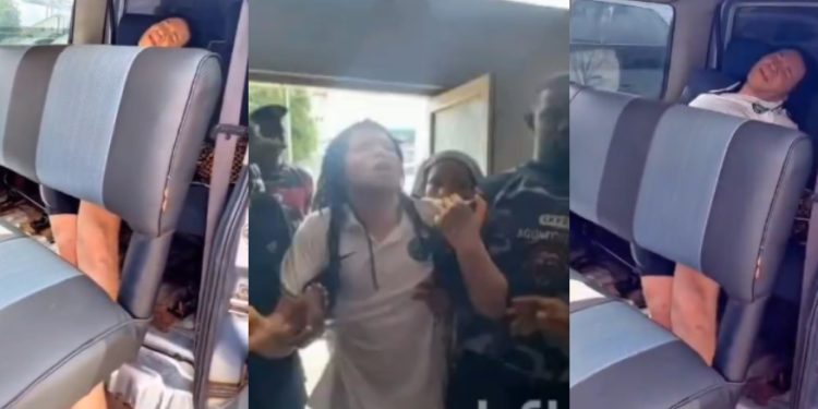 ‘Stop misb€having inside car’ – Drama as Nnewi native doctor reportedly fell sick upon arriving at the court for his case